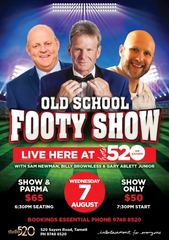 Hotel520 2019 Old School Footy Show